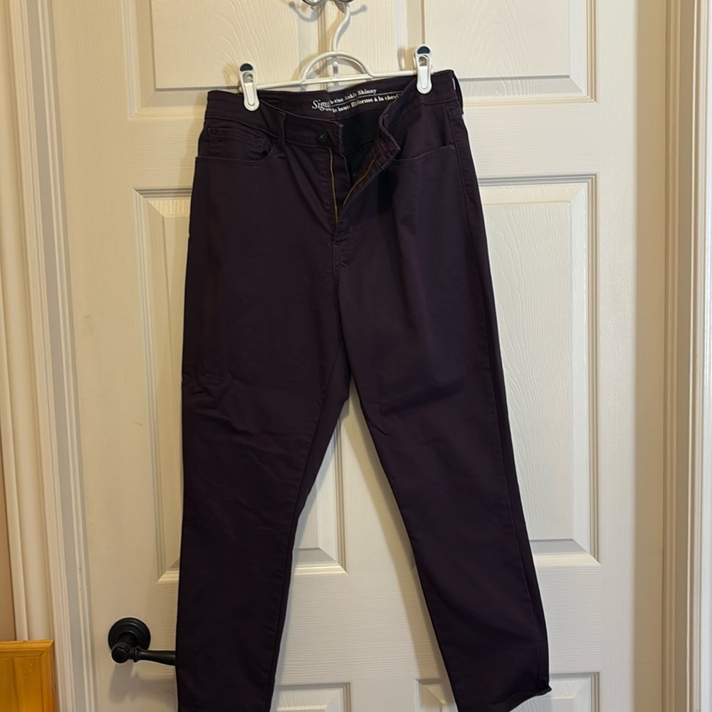Levi Purple Jeans - High Rise Ankle Skinny - Levi's Levi Strauss